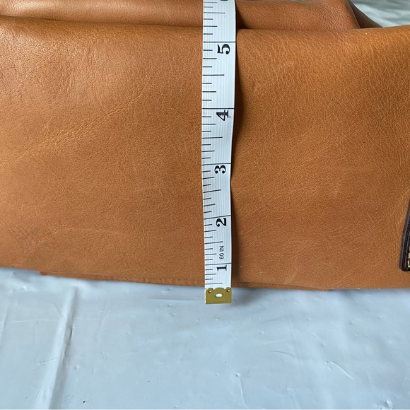 Dooney & Bourke Natural Florentine Small Stanwich Satchel - Picture 13 of 14